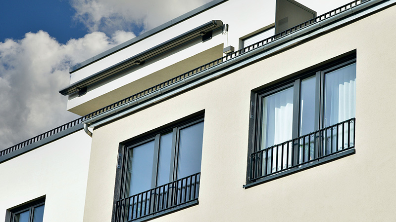 Fenstergitter im modernen Stil